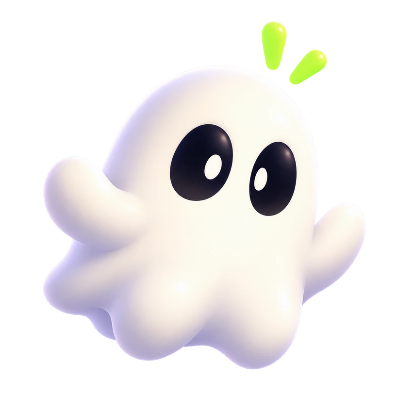 BOORO's friendly ghost assistant